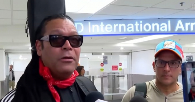 Amaury Gutiérrez llega a Miami tras ser expulsado de Colombia: "Con los comunistas siempre me pongo agresivo"