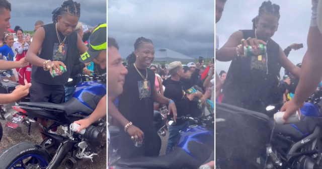 Critican a Ja Rulay por video viral en una carrera de motos en Cuba: "No tuvo juguetes cuando niño"