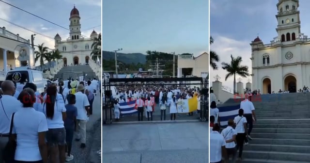 Multitudinaria procesión en Santiago de Cuba celebra a la Virgen de la Caridad del Cobre