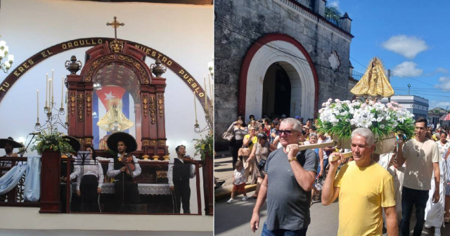 Cubanos honran a la Virgen de la Caridad del Cobre en su día