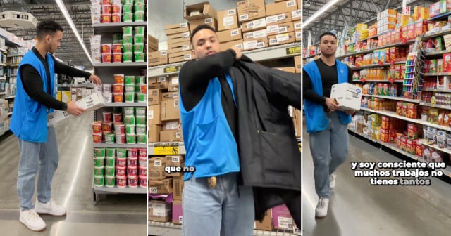 Tras compartir "la parte negativa" de trabajar en Walmart, cubano habla de los beneficios