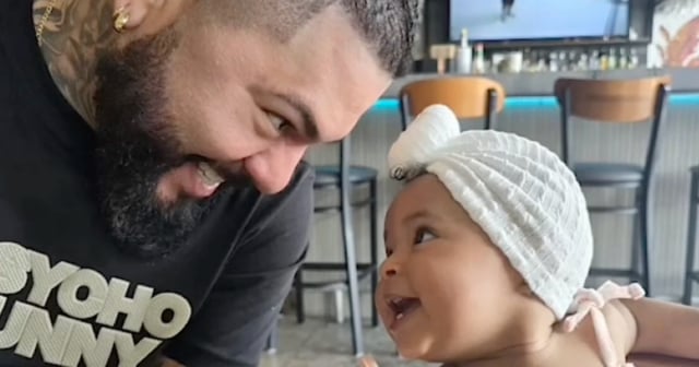 Las sonrisas más cómplices: El Chacal derrite las redes junto a su hija Paris