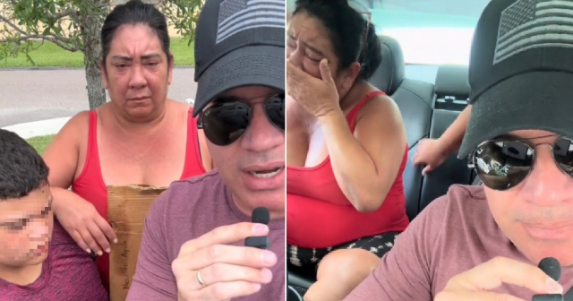 Piden ayuda para madre cubana con su hijo en calles de Tampa