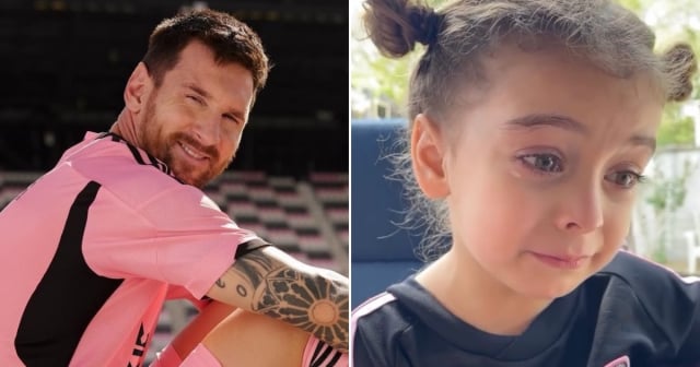 El deseo entre lágrimas de Salma, una pequeña fan cubana: "Yo quiero mirar a Messi"