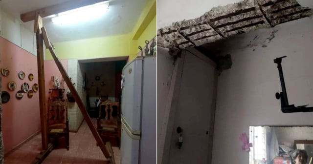 Vecinos denuncian riesgo extremo de derrumbe en edificio de Cojímar