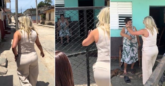 Abuela cubana tuvo presentimiento antes de recibir visita sorpresa de su nieta: "Mi corazón no me engaña"