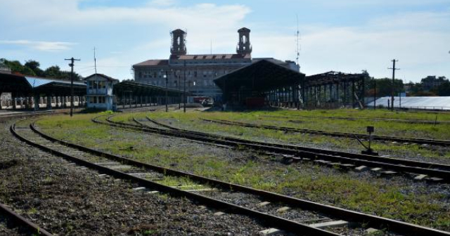 Revelan fachada de proceso de restauración de la Estación Central de Ferrocarriles de La Habana