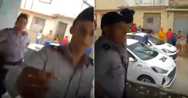 Captado en cámara intento de desalojo en Villa Clara