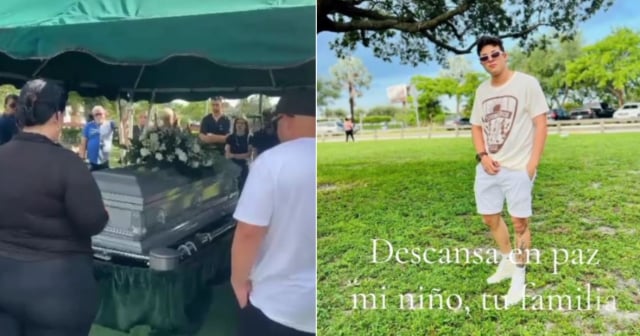 Familiares y amigos despiden con dolor al joven cubano fallecido por un rayo en playa de Florida