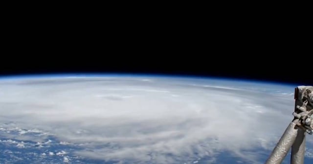 Impresionantes imágenes del Huracán Helene captadas desde la Estación Espacial Internacional