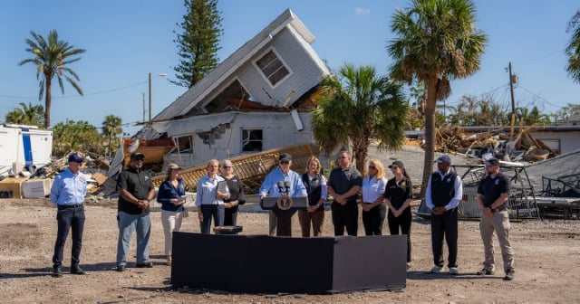 Biden anuncia ayuda de más de 600 millones de dólares en Florida por los huracanes Helene y Milton