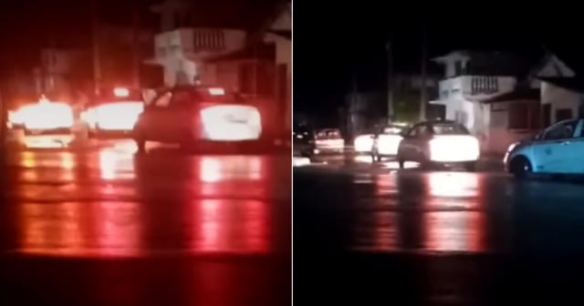 Gran despliegue policial en Santiago de Cuba durante tercera noche de apagón total