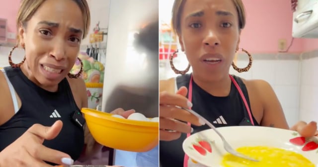 Cubana parodia el video viral de Georgina Rodríguez: "Así se hace una tortilla de patatas en Cuba"