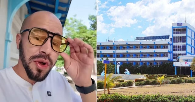 Youtuber cubano visita hotel de Isla Azul: "Aquí no limpian desde hace tiempo"