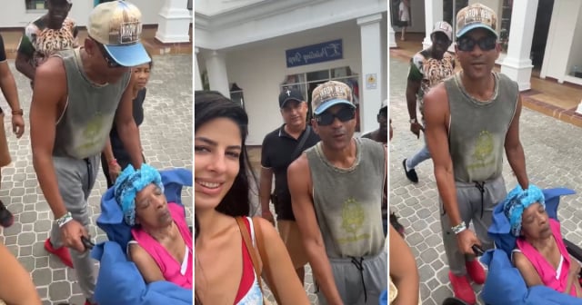 Descemer Bueno comparte imágenes del reencuentro con su mamá en República Dominicana