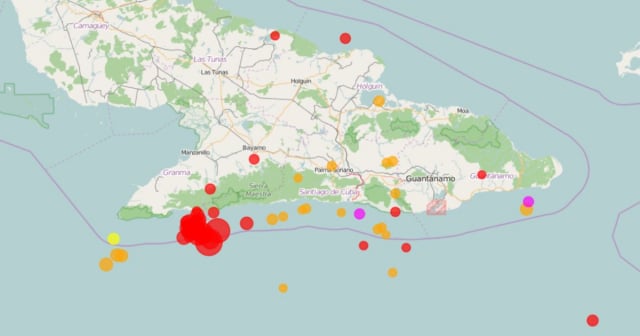 Se registran 300 réplicas del terremoto en oriente de Cuba, 15 de ellas perceptibles