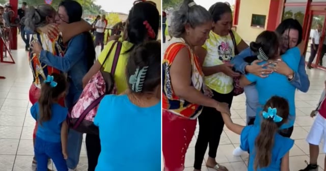 Añorado regreso: Cubana se reencuentra con su familia en la isla tras casi seis años separados