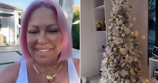 La Diosa, feliz con su árbol de Navidad para las fiestas de este año: "Qué belleza"