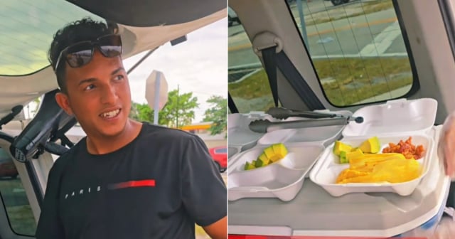 "Estoy luchando": Así es el joven cubano que se gana la vida vendiendo tamales en las calles de Hialeah