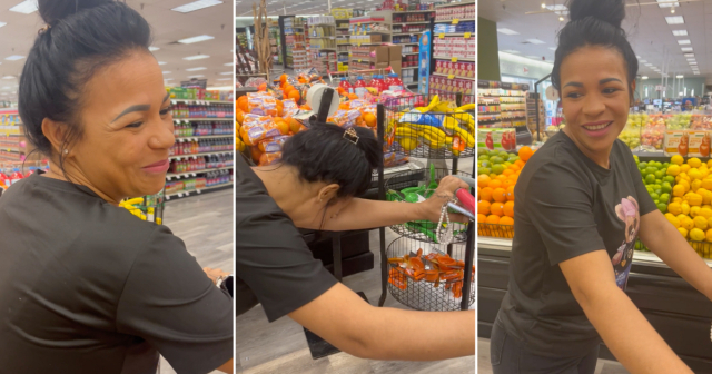 "Demasiada comida, mija": Cubana reacciona a la abundancia de un supermercado en el extranjero frente a la escasez en la isla