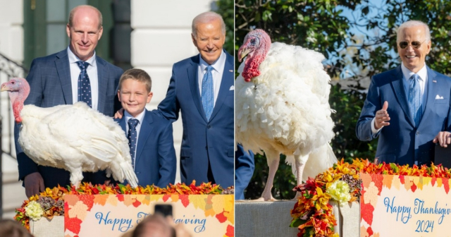 Biden indulta sus últimos pavos en la Casa Blanca en ceremonia con sabor a despedida