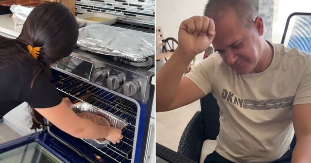 Cubana en USA sorprende a su primo recién llegado con un banquete de carne: "Por poco cae infartado"