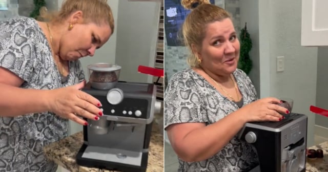 ¡Lo barato sale caro! Cubana en USA se confunde al comprar cafetera de oferta en Macy's y se vuelve viral