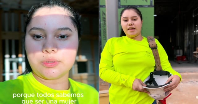 "Ser mujer en la construcción no es fácil": La historia de una joven latina que trabaja 56 horas a la semana en EE.UU.