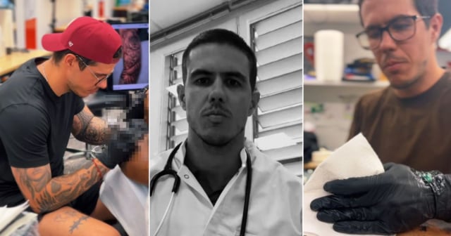 De médico en Barcelona a tatuador en Miami: Cubano comparte historia inspiradora