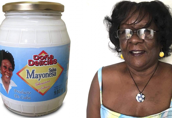 Así luce ahora la modelo de la famosa mayonesa cubana Doña Delicias