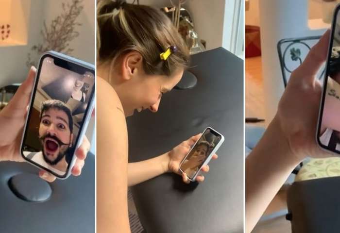 Camilo rompe a llorar al ver el nuevo tatuaje de Evaluna