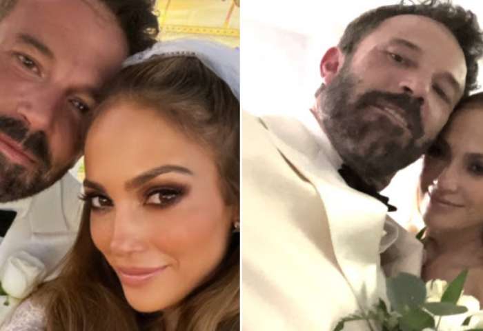 Así fue la segunda boda de Jennifer Lopez y Ben Affleck: Las primeras fotos  de su enlace en Georgia