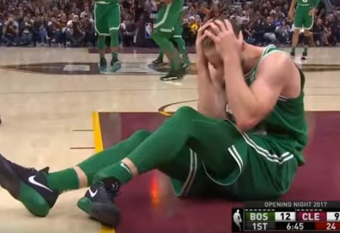 Impresionante lesión de Gordon Hayward en la NBA