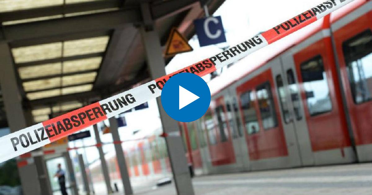  © Terror en el tren: Individuo ataca con hacha a decenas de personas en Alemania