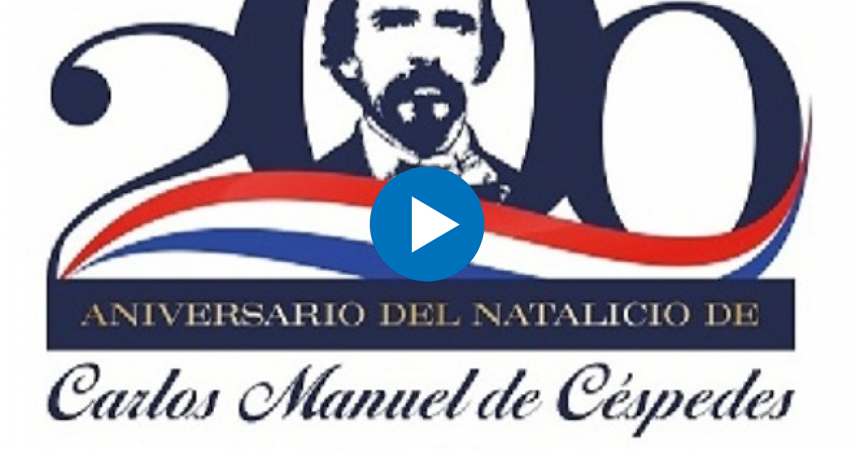 Logo creado en Bayamo para recordar el bicentenario. © www.lajiribilla.cu