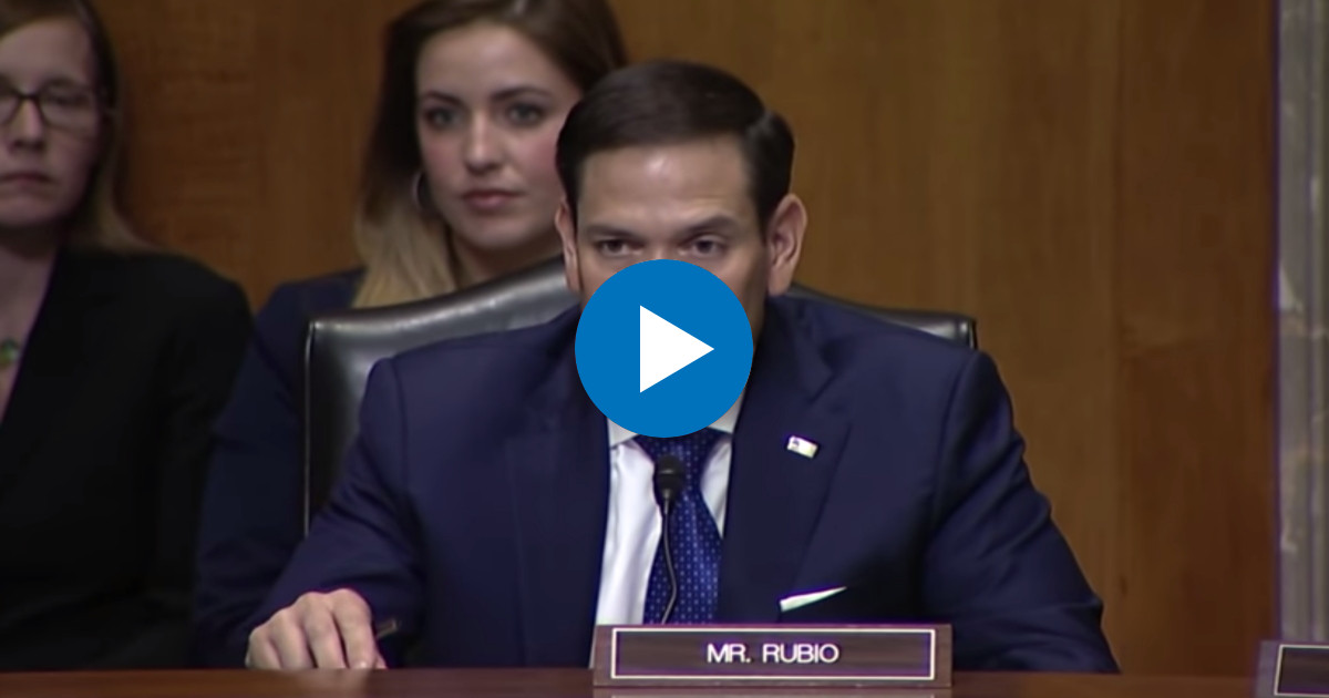 Captura de pantalla de YouTube / Senator Marco Rubio