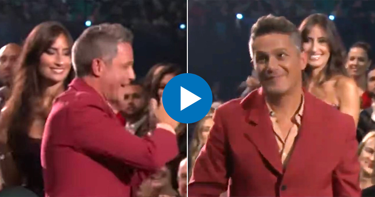 Alejandro Sanz y Rachel Valdés en los Grammy Latinos © Instagram / Latin Grammys