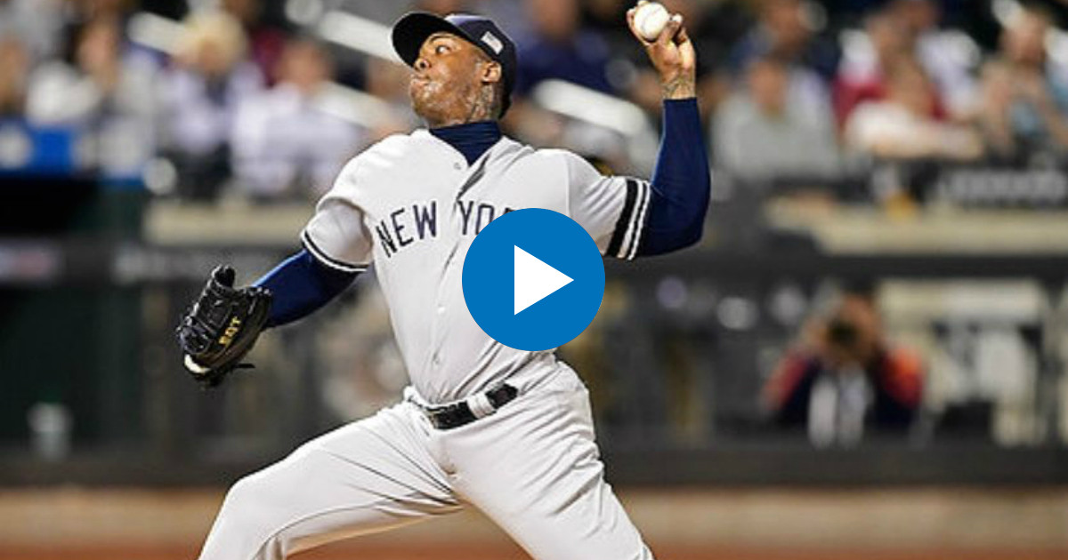 Aroldis Chapman/Twitter.