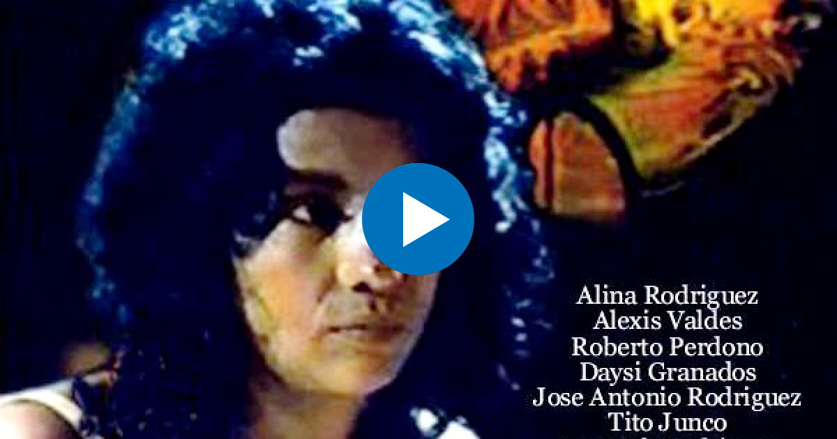 Alina Rodríguez fue la protagonista de "María Antonia" en el cine © www.filmaffinity.com