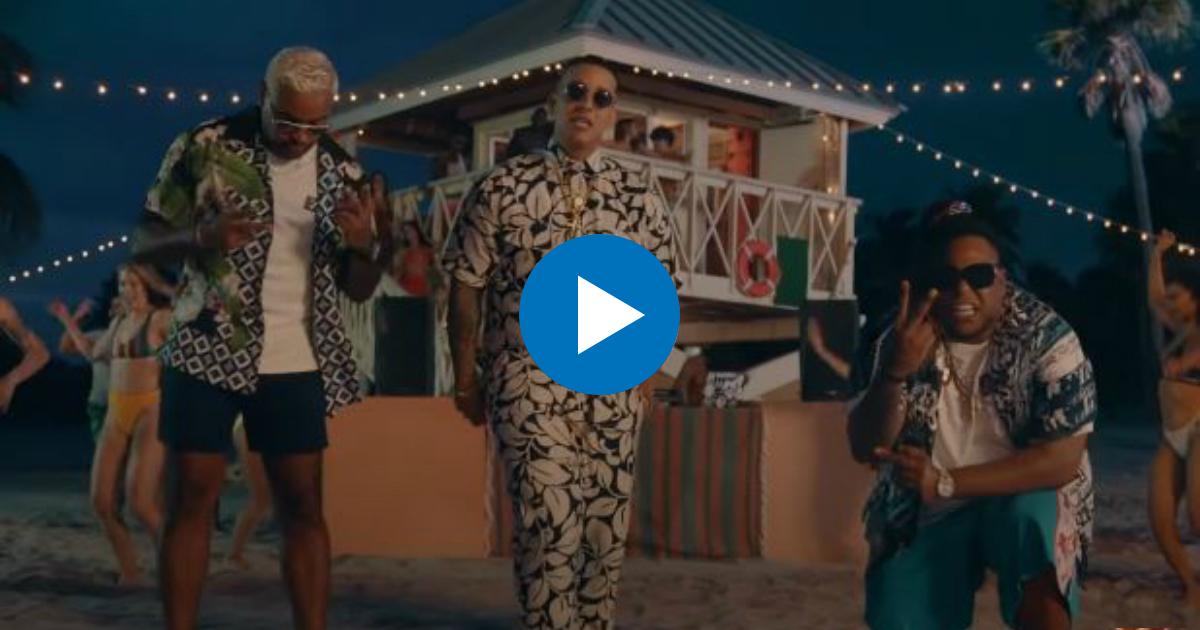 Daddy Yankee, Zion y Lennox en el videoclip de "Bésame" © Youtube / Daddy Yankee