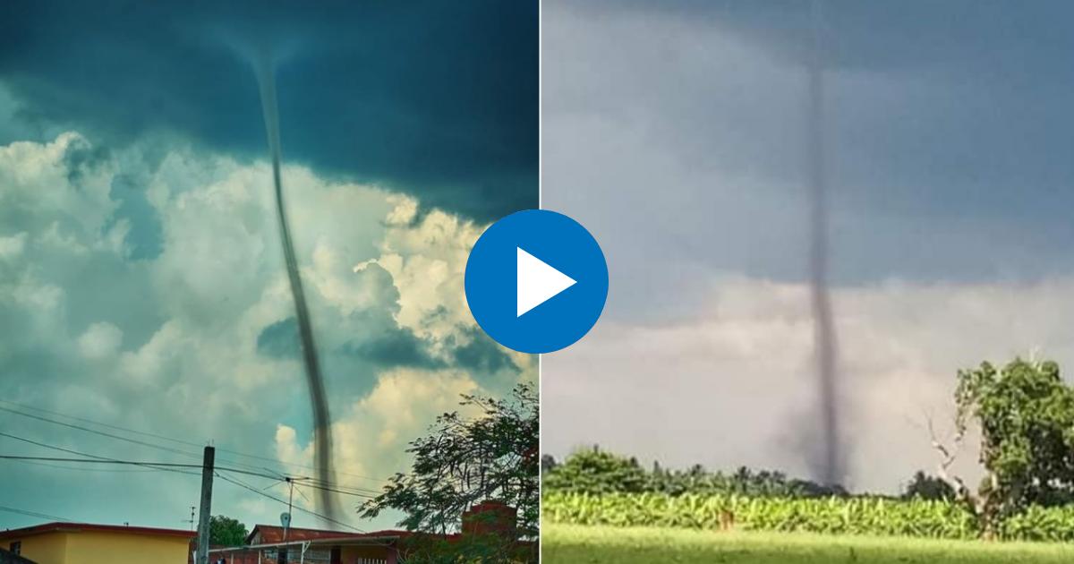 Tornado en Cuba © Facebook