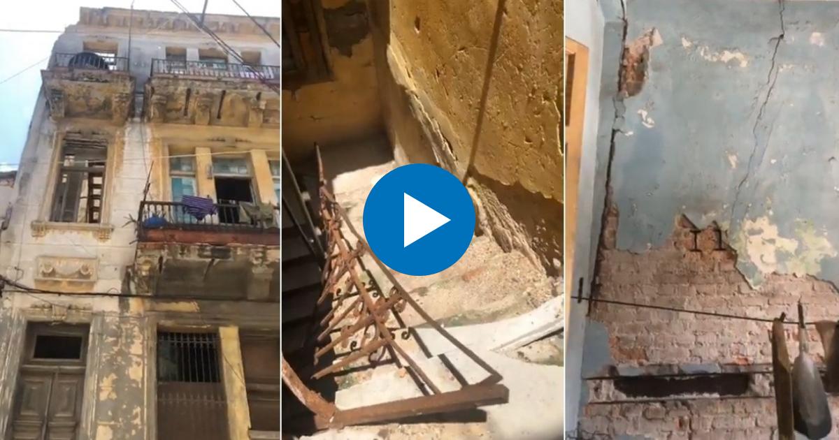 Vídeo Familia Cubana Nos Abre Las Puertas De Su Casa En Peligro De Derrumbe 7260