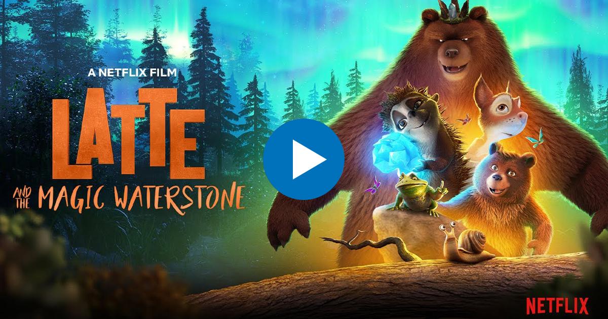 Cartel de Latte & the Magic Waterstone © Netflix