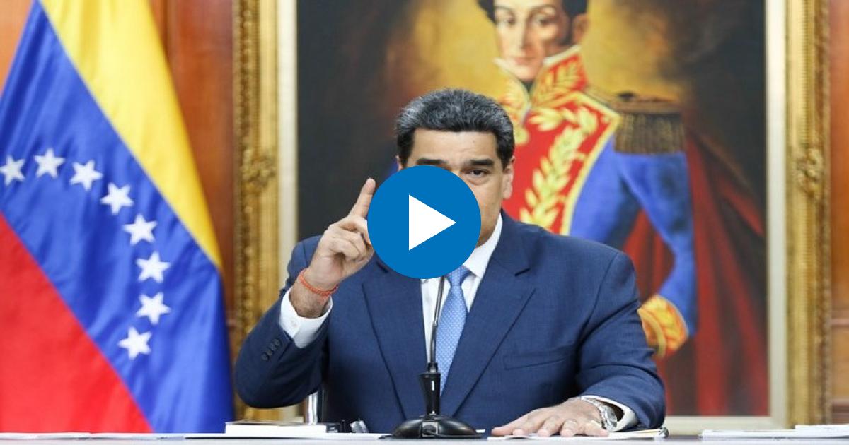 Discurso de Maduro en Venezolana de Televisión © Venezolana de Televisión