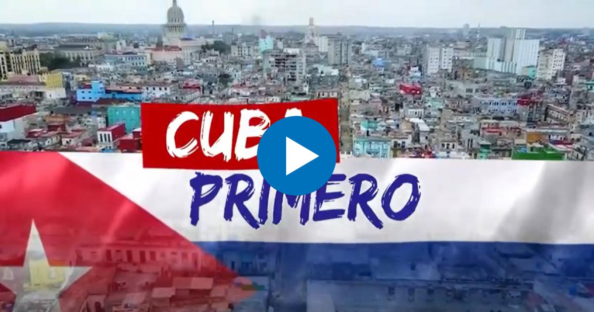 Canción Cuba primero © Captura de video YouTube