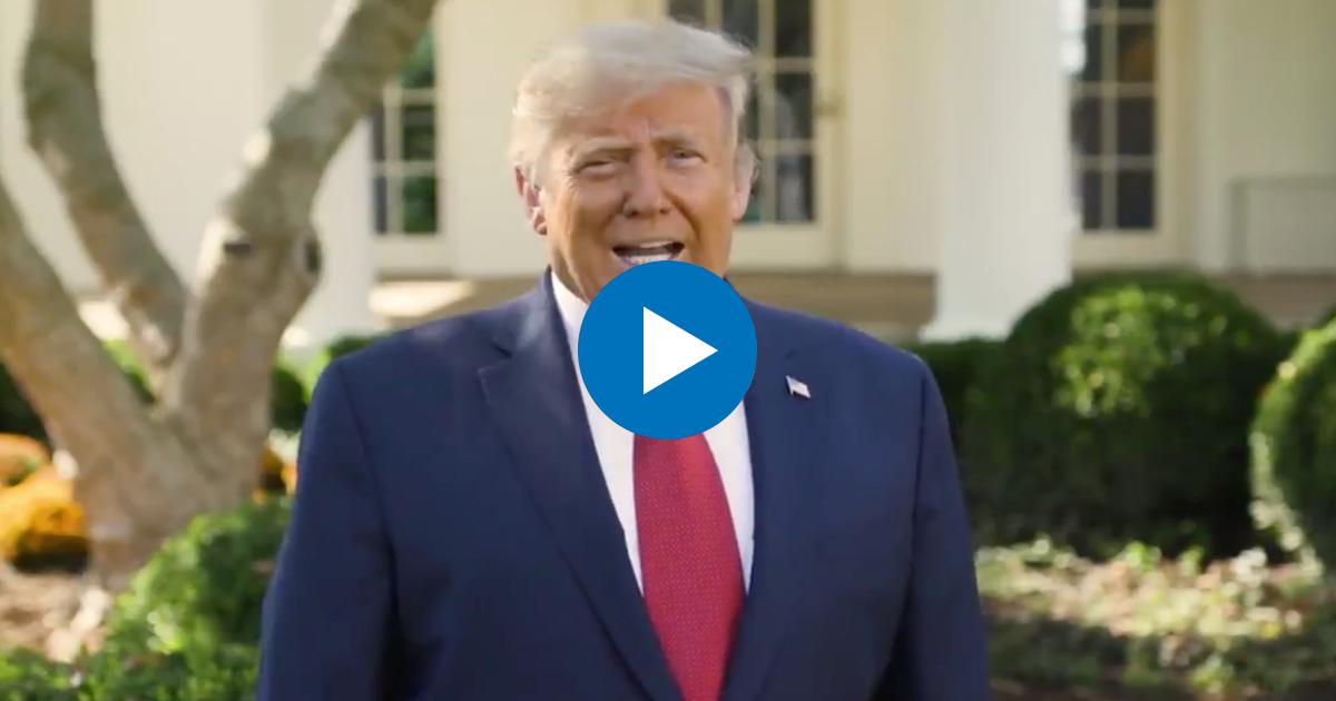 Captura de pantalla de Twitter / Trump