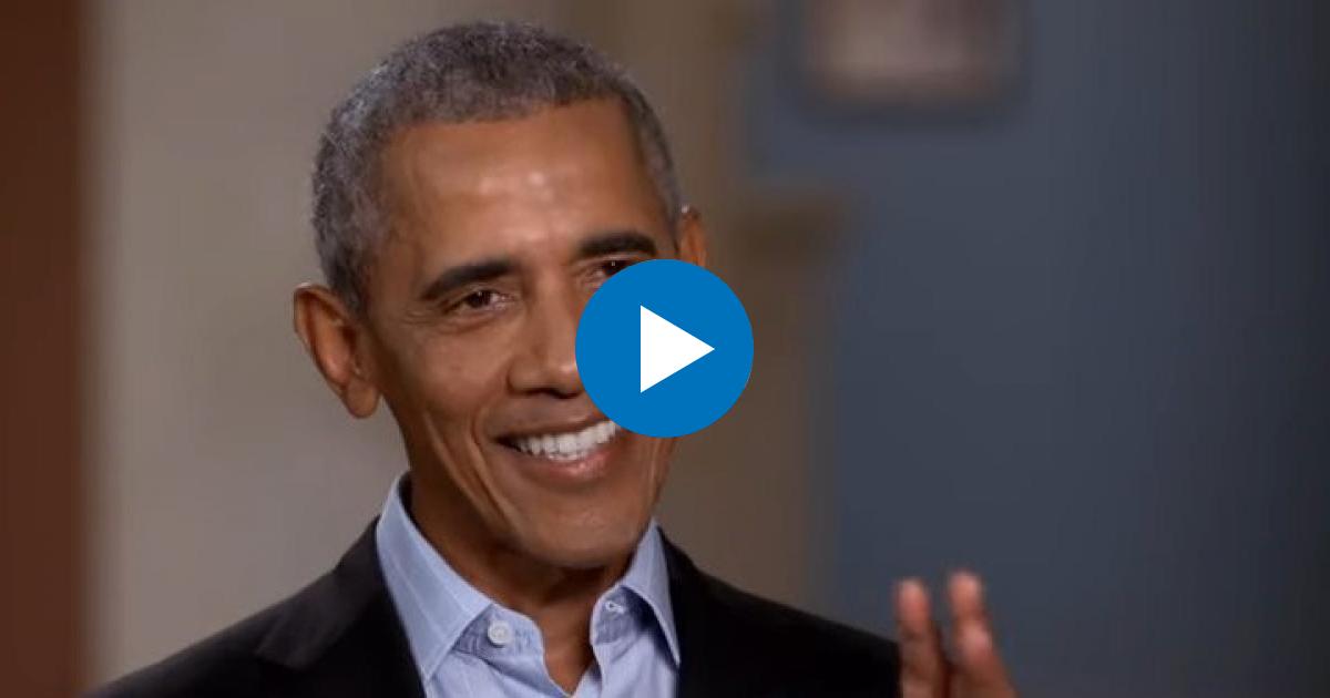Barack Obama © Captura de video de YouTube de CBS Sunday Morning