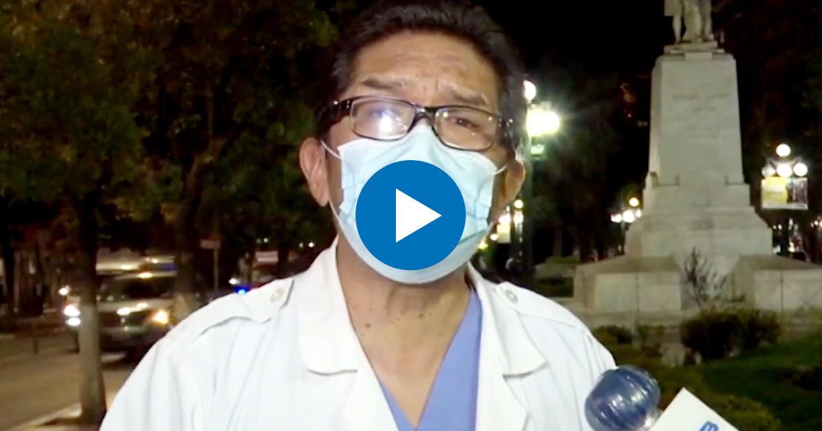 Fernando Romero, del Sindicato Ramas Médicas de La Paz, en declaraciones a ATB Digital. © ATB Digital