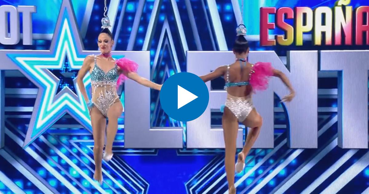 Acróbatas cubanas © YouTube / Got Talent España