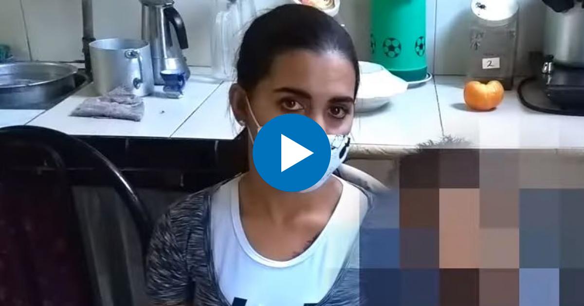 Madre cubana seropositiva © YouTube/Screenshot-Cubanet